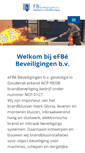 Mobile Screenshot of efbe.nl