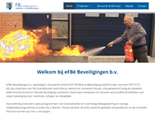 Tablet Screenshot of efbe.nl